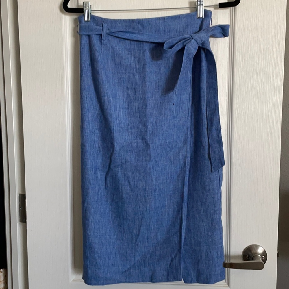 Blue skirt / Pencil skirt